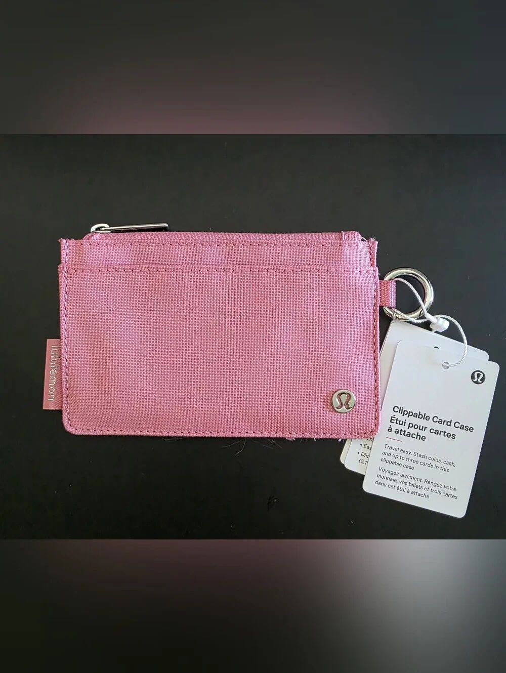 Clippable Card Case Pink Tide